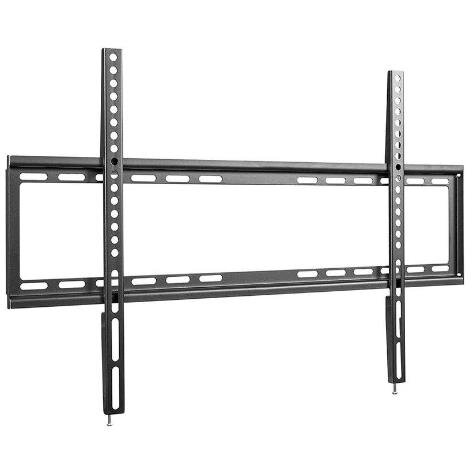 Suport de Perete Fix Extra Slim pentru TV/Monitor Plat Diagonala Compatibila 37-70Inch VESA Compatibil Max 600x400 Max 35KG Negru