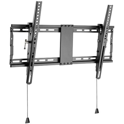 Suport De Perete Pentru 1 TV/Monitor Plat Diagonala Max 37 - 80 Inclinatie 3 ~ -12 Max 70Kg Negru
