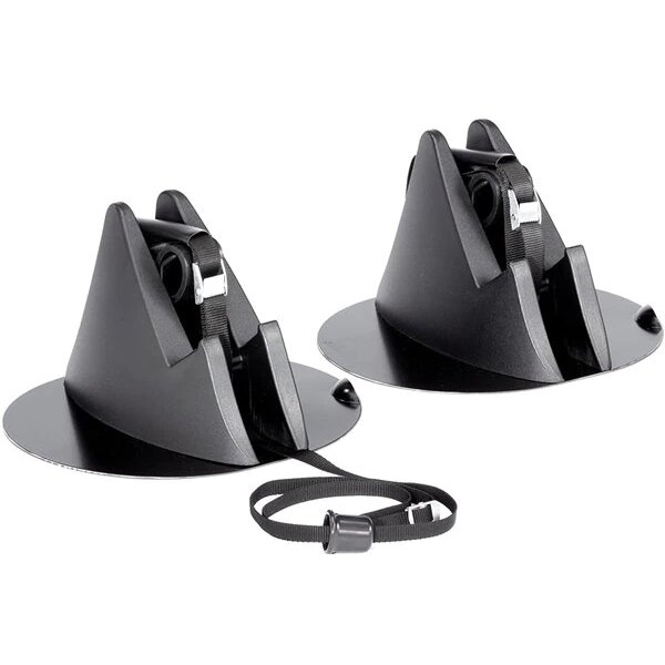 Suport Ellisse Ski & Board Pentru 2 Perechi De Schiuri Sau 2 Snowboard Cu Prindere Magnetica Negru