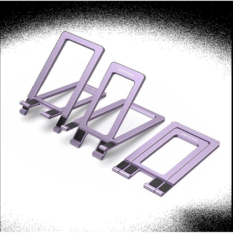 Suport SmartPhone Pentru Birou Aliaj De Aluminiu Portabil Gri