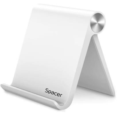 Suport Telefon Pliabil Universal cu Unghi Ajustabil 90 x 70 x 12MM Alb