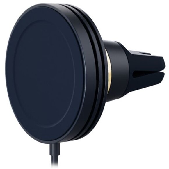 Suport Velox Mini Magnetic MagSafe Incarcare Wireless 7.5W Air Vent Mount Albastru