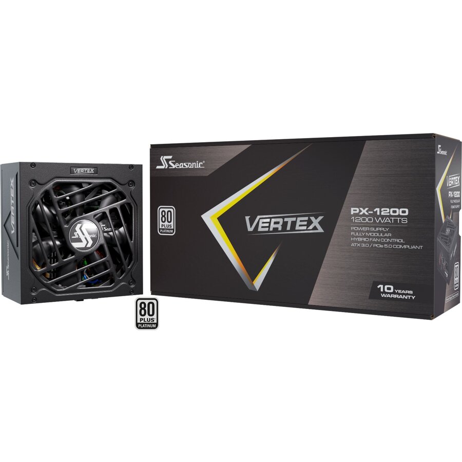 Sursa PC Vertex PX-1200 80+ Platinum 1200W ATX 3.0 Negru