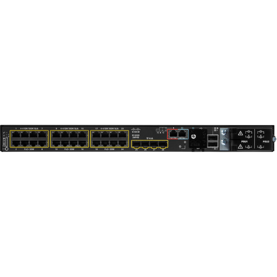 Switch 24 PORT POE+ DOWNLINKS WITH 4/GE UPLINKS (385W) Negru