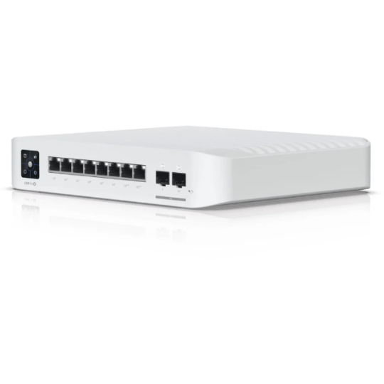 Switch UNIFI PRO USW-PRO-8-POE Alb