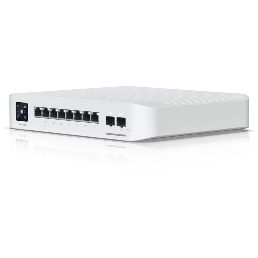 Switch UniFi USW-PRO-8-POE Managed L2/L3 Gigabit Ethernet (10/100/1000) Power over Ethernet (PoE) 1U Alb