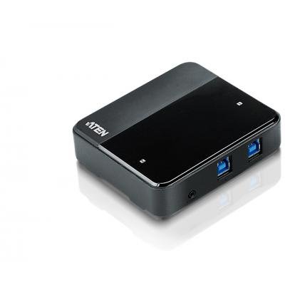 Switch US234-AT 4x USB 3.0 2x USB-B Negru