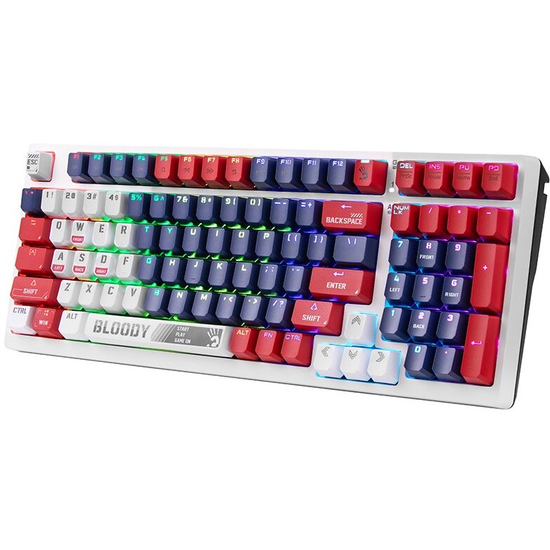 Tastatura Bloody S98 USB Sports BLMS Red Plus Switches Navy
