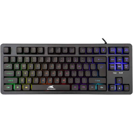 Tastatura Gaming BGK-01114 Krill Layout US TKL Design Negru