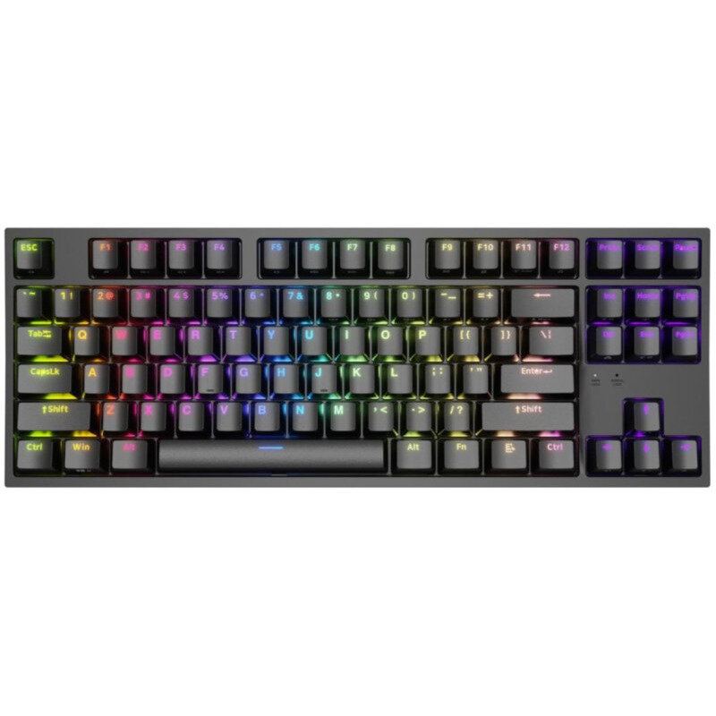 Tastatura Gaming THOR 404 TKL RGB Kailh Box Brown V2 Switch Mecanica Negru