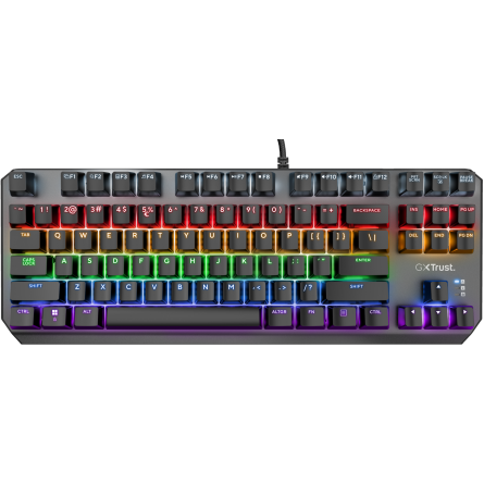 Tastatura GXT834 Callaz TKL Cu Fir Iluminare Led Negru