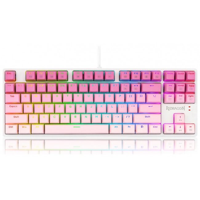 Tastatura K645W-GP-RGB Cass Alb