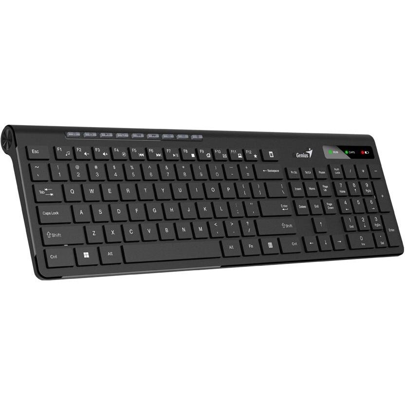 Tastatura Wireless Multimedia Design Ergonomic USB SlimStar 7230 31310021400 Negru