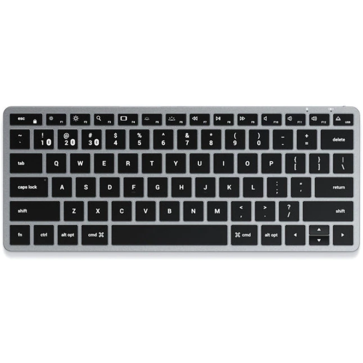 Tastatura Wireless Slim X1 Bluetooth US Gri