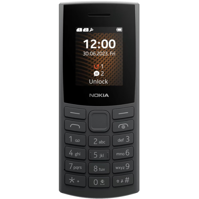 Telefon 105 (2023) Dual SIM  4G Gri