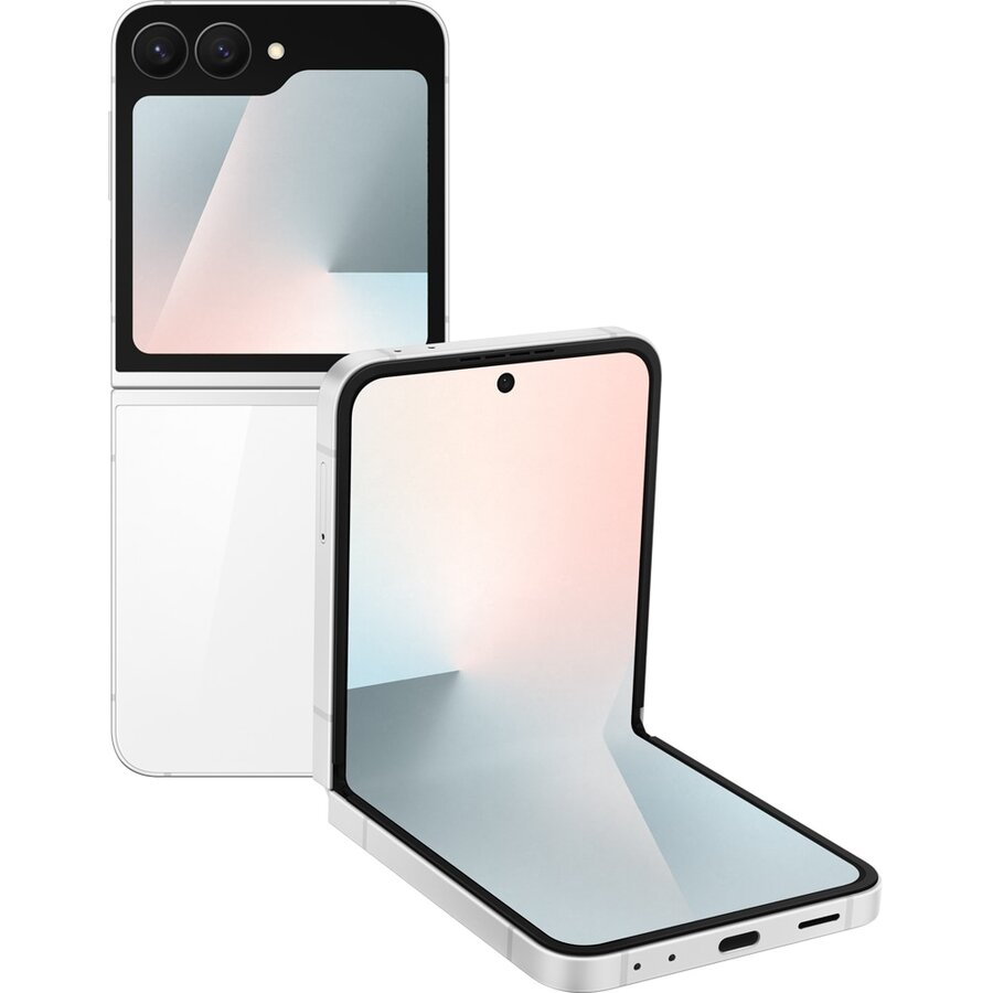 Telefon mobil Galaxy Z Flip7 FE 128GB 8GB RAM Dual Sim 5G White