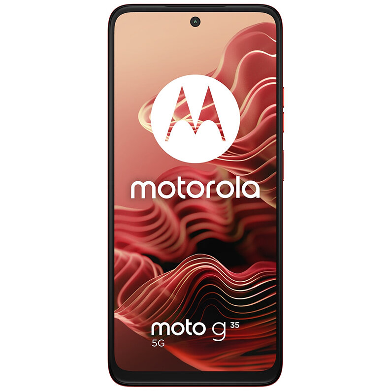 Telefon mobil Moto G35 128GB 4GB RAM Dual SIM 5G Guava Red
