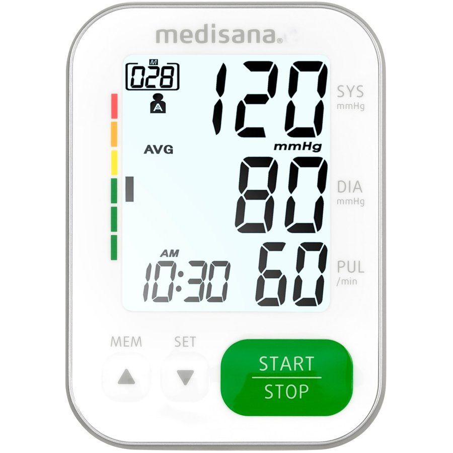 Tensiometru de brat BU 565 120 memorii 2 utilizatori White