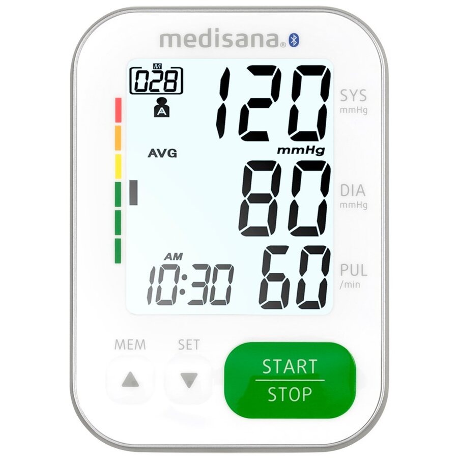 Tensiometru de Brat BU 570 de Brat Automatic 2 Utilizatori Alb