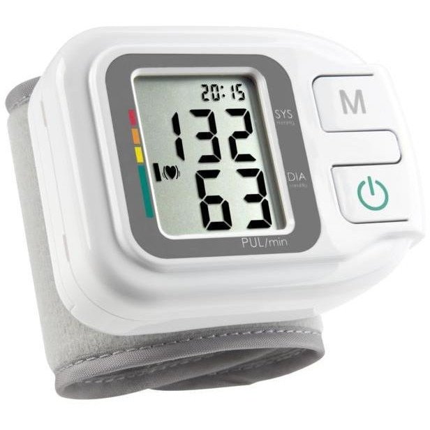 Tensiometru de incheietura HGH 51430 60 memorii White
