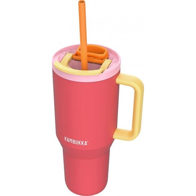 Termos Rio Tumbler Pink Papaya 950ml  Rosu