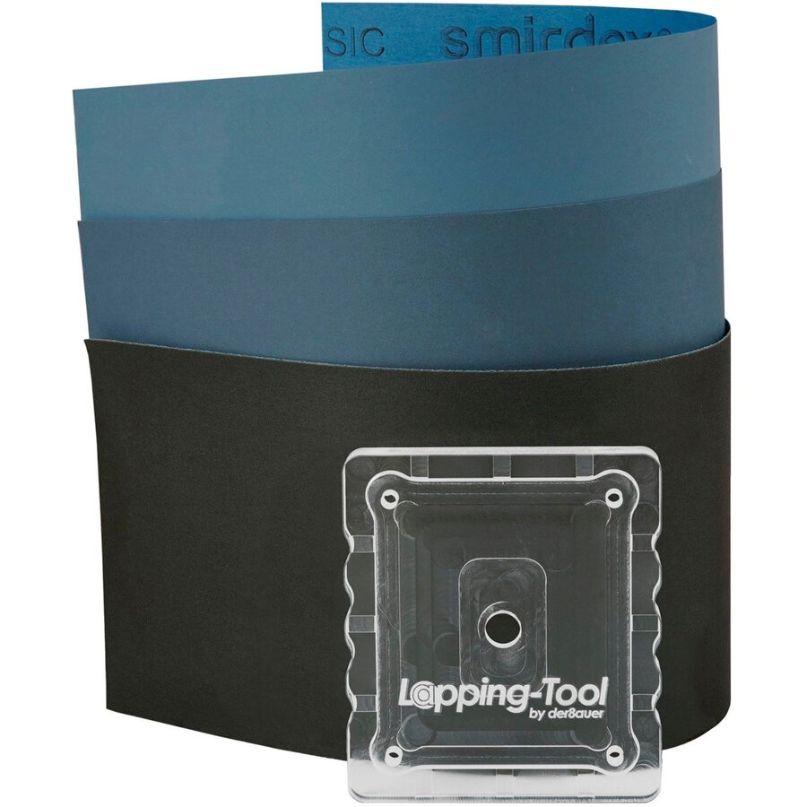 Thermal Grizzly Lapping Tool 13th & 14th Gen. Intel CPU, Abrasive/Polisher (Transparent)