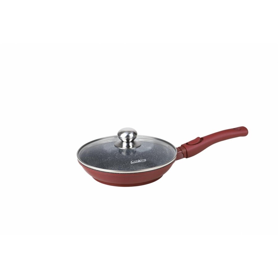 Tigaie Aluminiu+Capac 24x4.8Cm Calabria