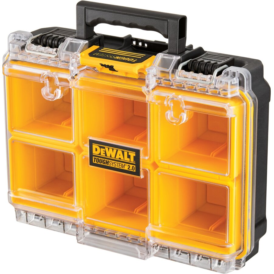TOUGHSYSTEM 2.0 half-format organizer, deep, tool box (yellow)