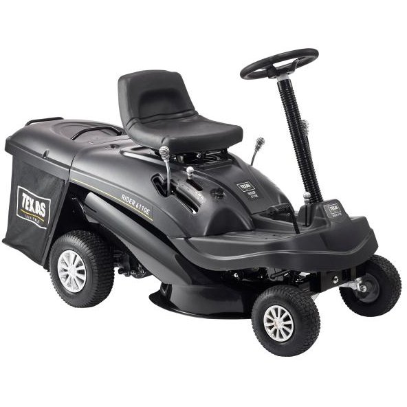 Tractor pentru Tuns Gazonul Rider 6110E 6.4cp Latime Lucru 61cm Inaltime Taiere 35-75mm 150l Benzina  4.6km/h Electric Reglaj Central