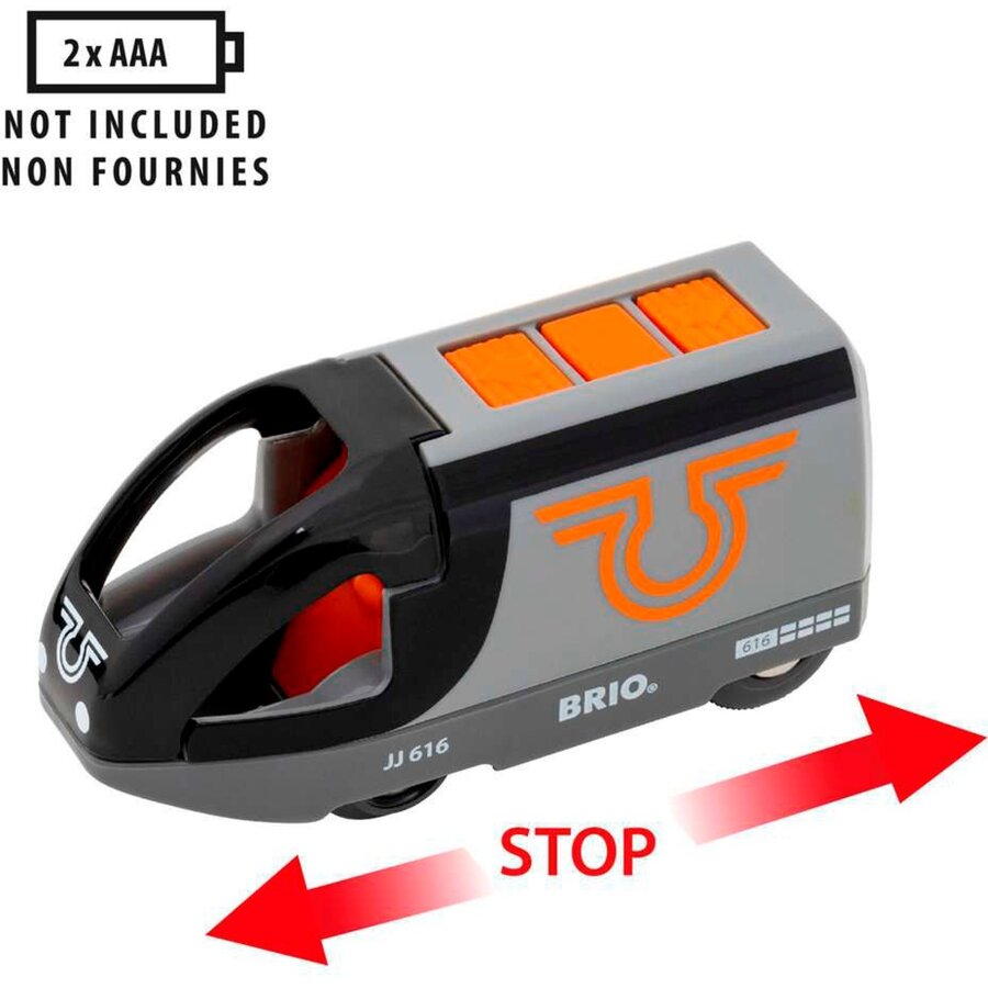 Tren De Pasageri World Portocaliu\Negru