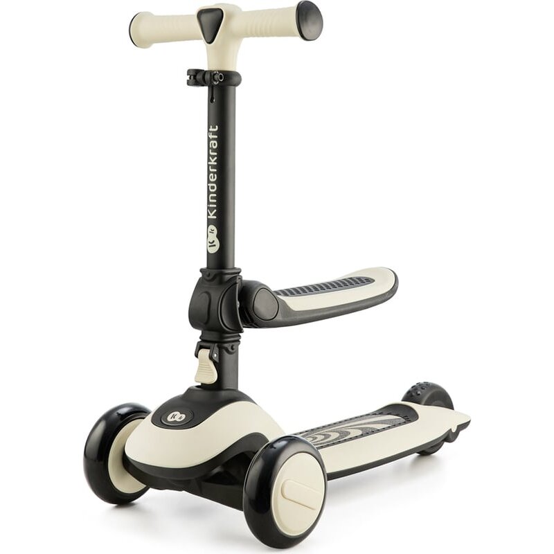 Trotineta Copii Halley 2in1 Inaltime Reglabila Varsta 1 An+ Alb