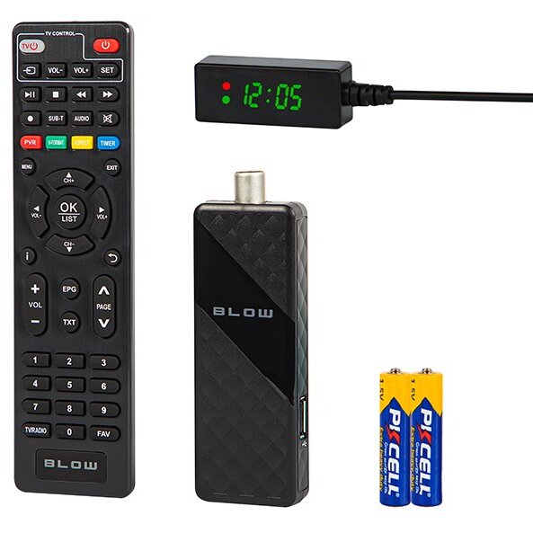 Tuner TV 6000 FHD MINI  DVB-T2  H.265 Negru
