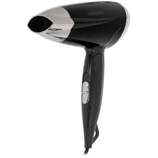 Uscator de Par MS 2264 1400W Negru cu Parti Decorative Cromate