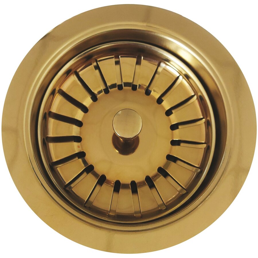 Valva pentru Chiuveta PVD Gold Diametru 92MM fara Preaplin Auriu