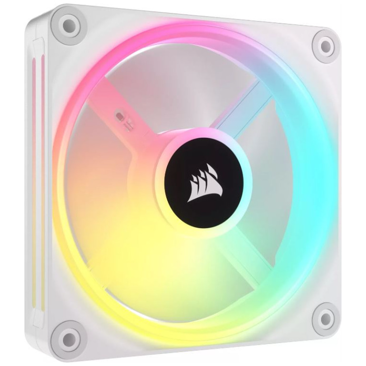 Ventilator Carcasa iCUE LINK QX120 RGB 2400 PM 120mm Alb