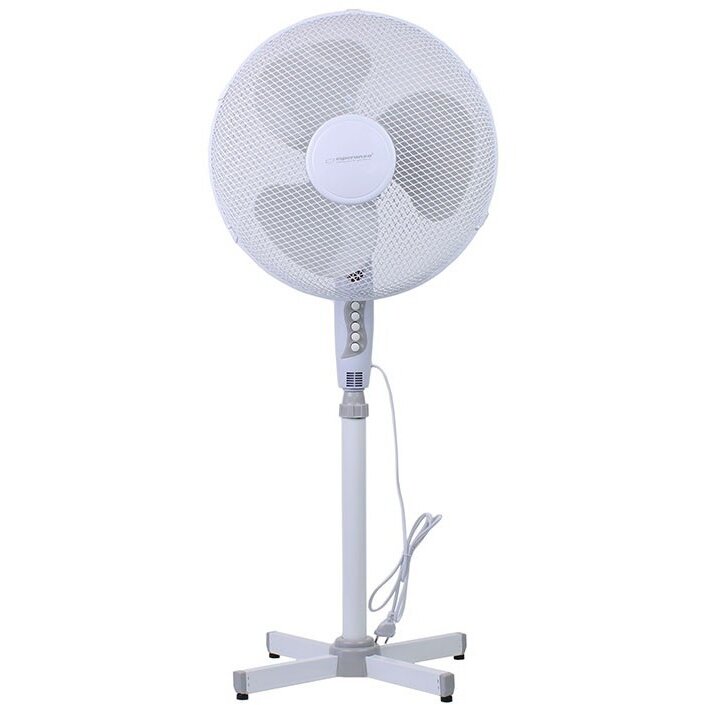 Ventilator cu Picior EHF001WE Hurricane 3 Viteze 50W Alb / Gri