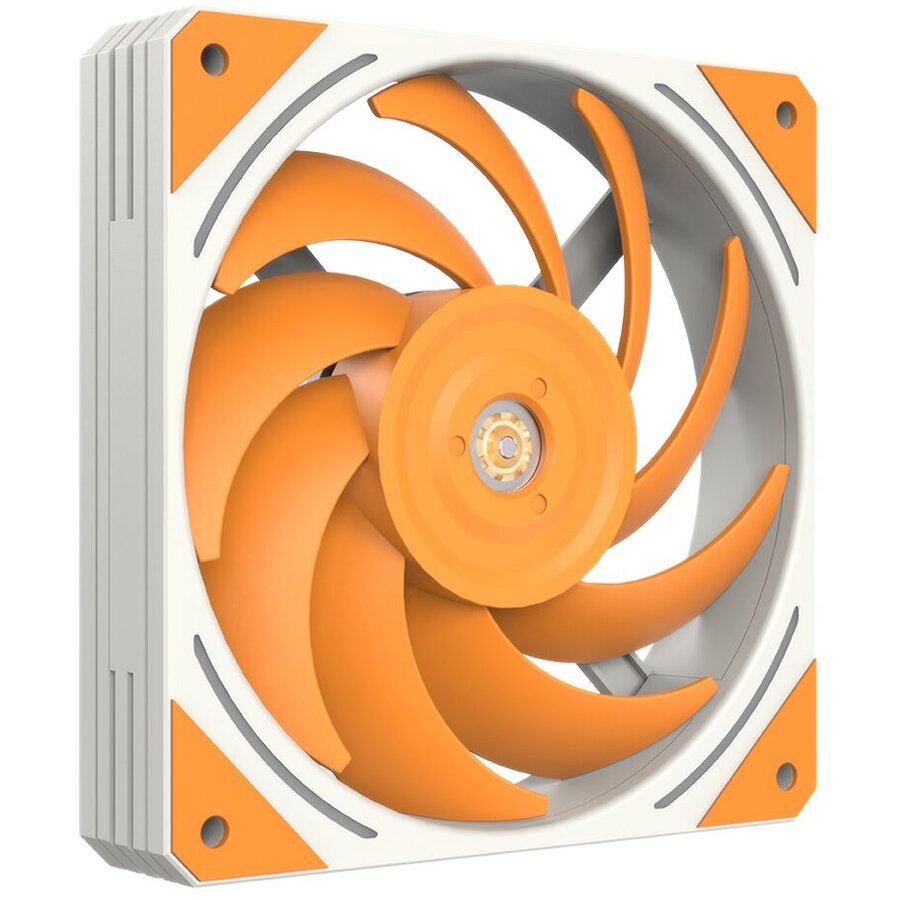 Ventilator HQ-12 Pro Meow 120mm Iluminare aRGB Portocaliu