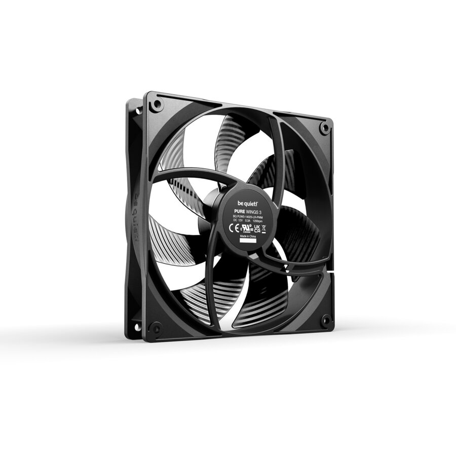 Ventilator Pure Wings 3 PWM  140mm High Speed