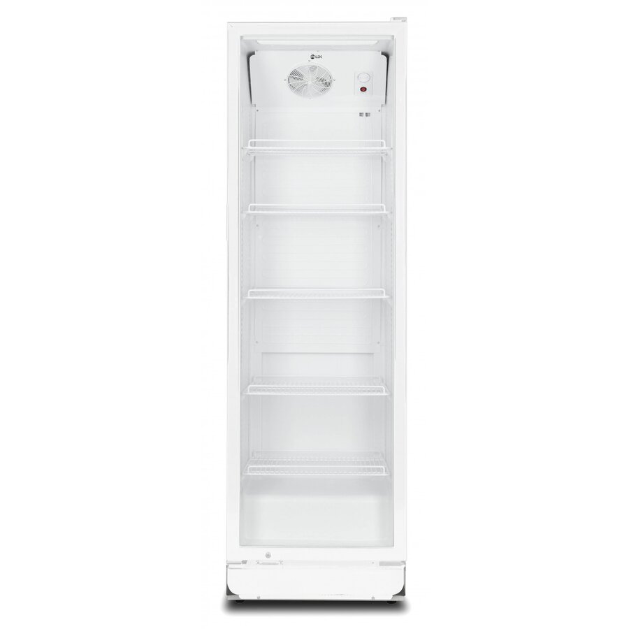 Vitrina Frigorifica VF350W Clasa C 350L Iluminare Led Termostat Reglabil H 194.5Cm Alb