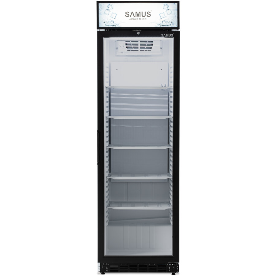 Vitrina Frigorifica VS380D 346L Termostat Reglabil Clasa D Iluminare LED