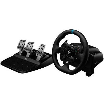 Volan de Curse cu Pedale G923 TRUEFORCE pentru Xbox Seria X|S/ Xbox One/ PC Negru