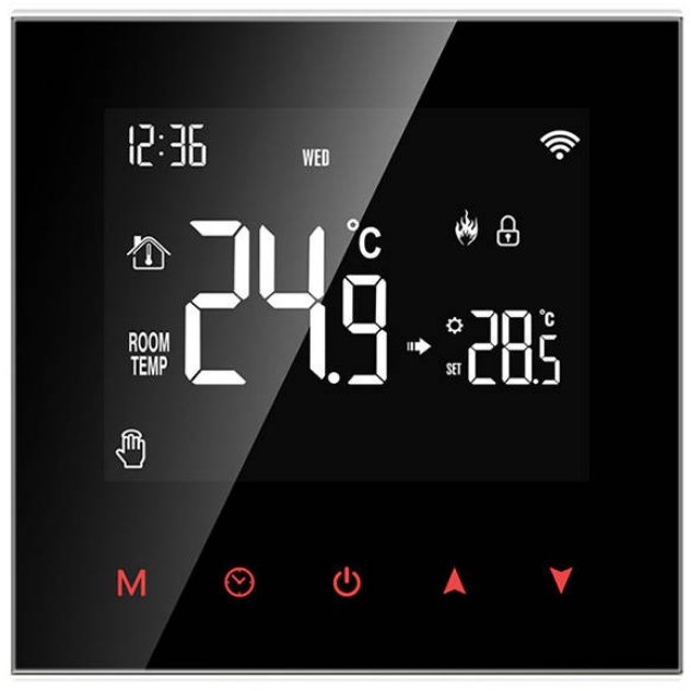ZWT100 3A Zigbee Tuya, Negru