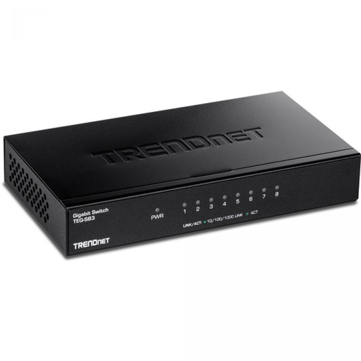  8 Port Gbit Desktop /w metal case