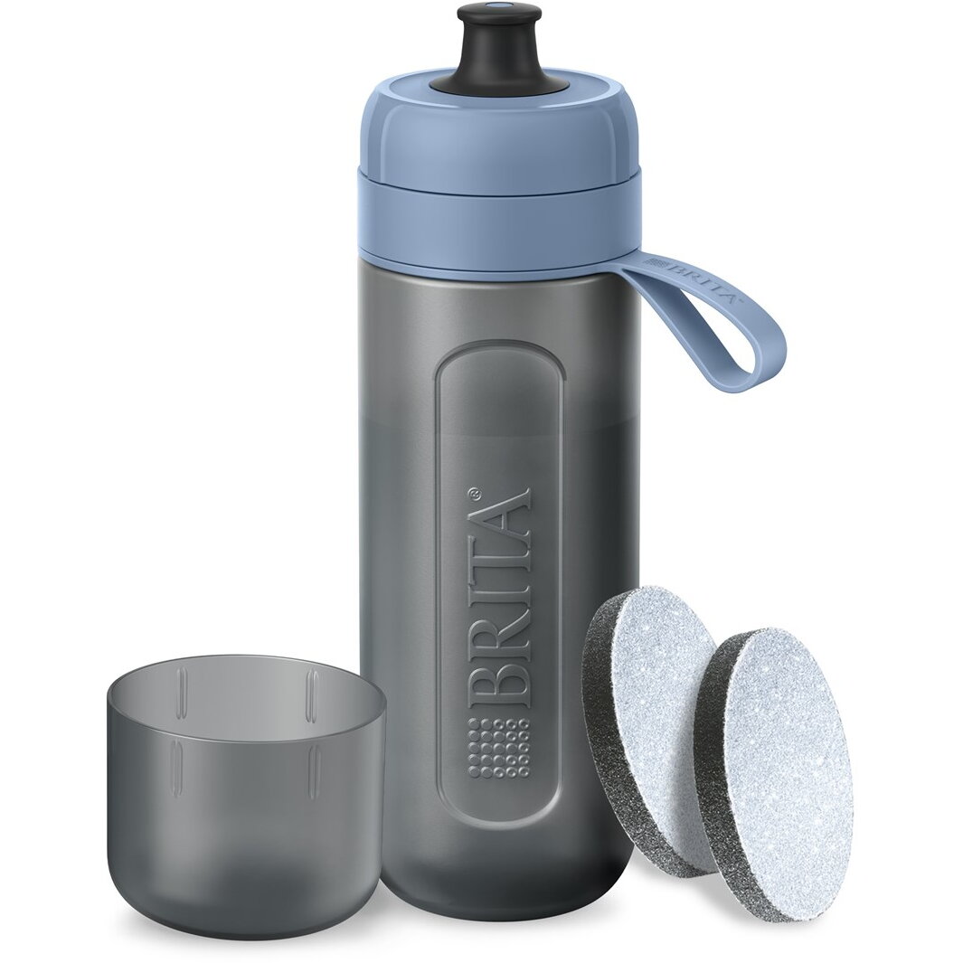  Active blue 2-disc filter bottle