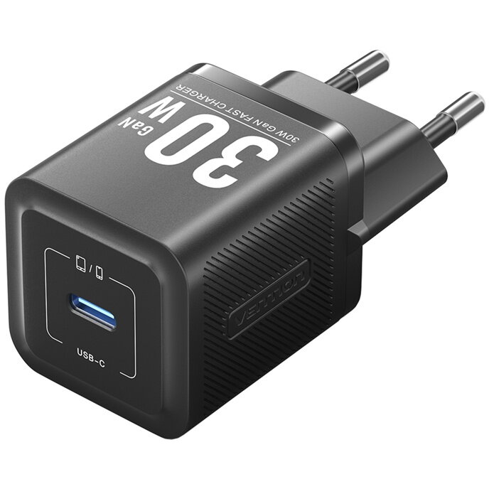  FEZW0-EU USB-C GaN power charger (30W) (black)