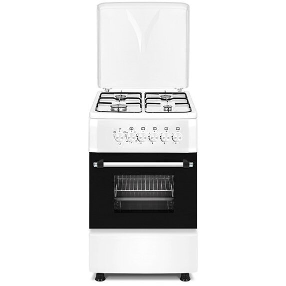  KWGE-K550 white gas-electric cooker