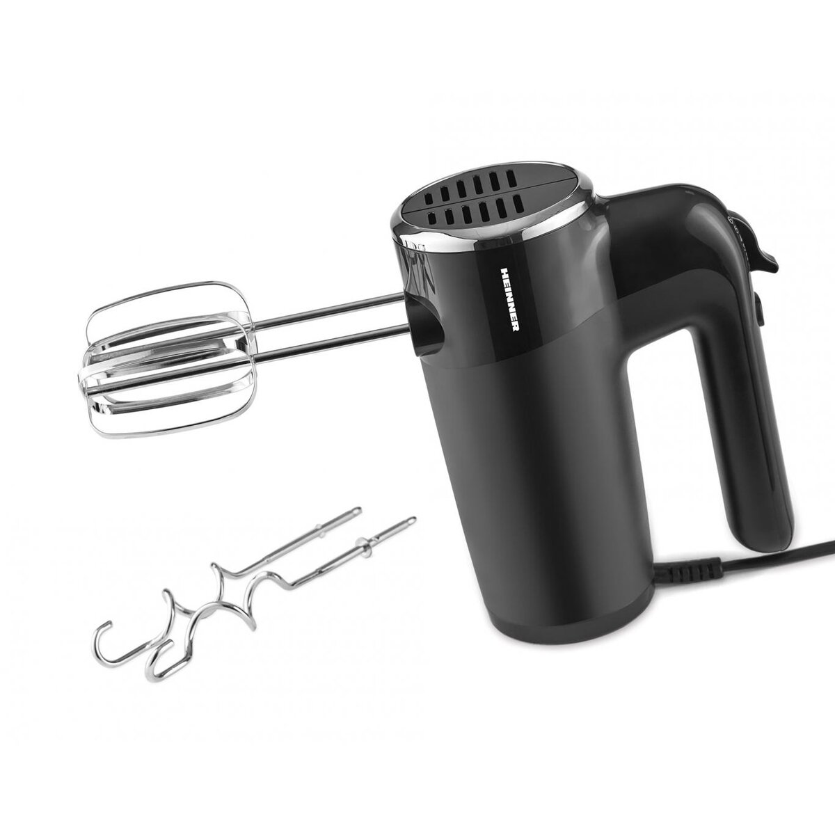 Mixer de mana HM-300BK 6 viteze + Turbo 300W Negru