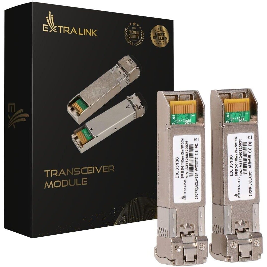  SFP28 25G 2-Pack 10km DOM