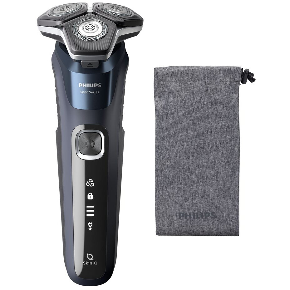  SHAVER Series 5000 S5885/10 men's shaver Rotation shaver Trimmer Black, Blue