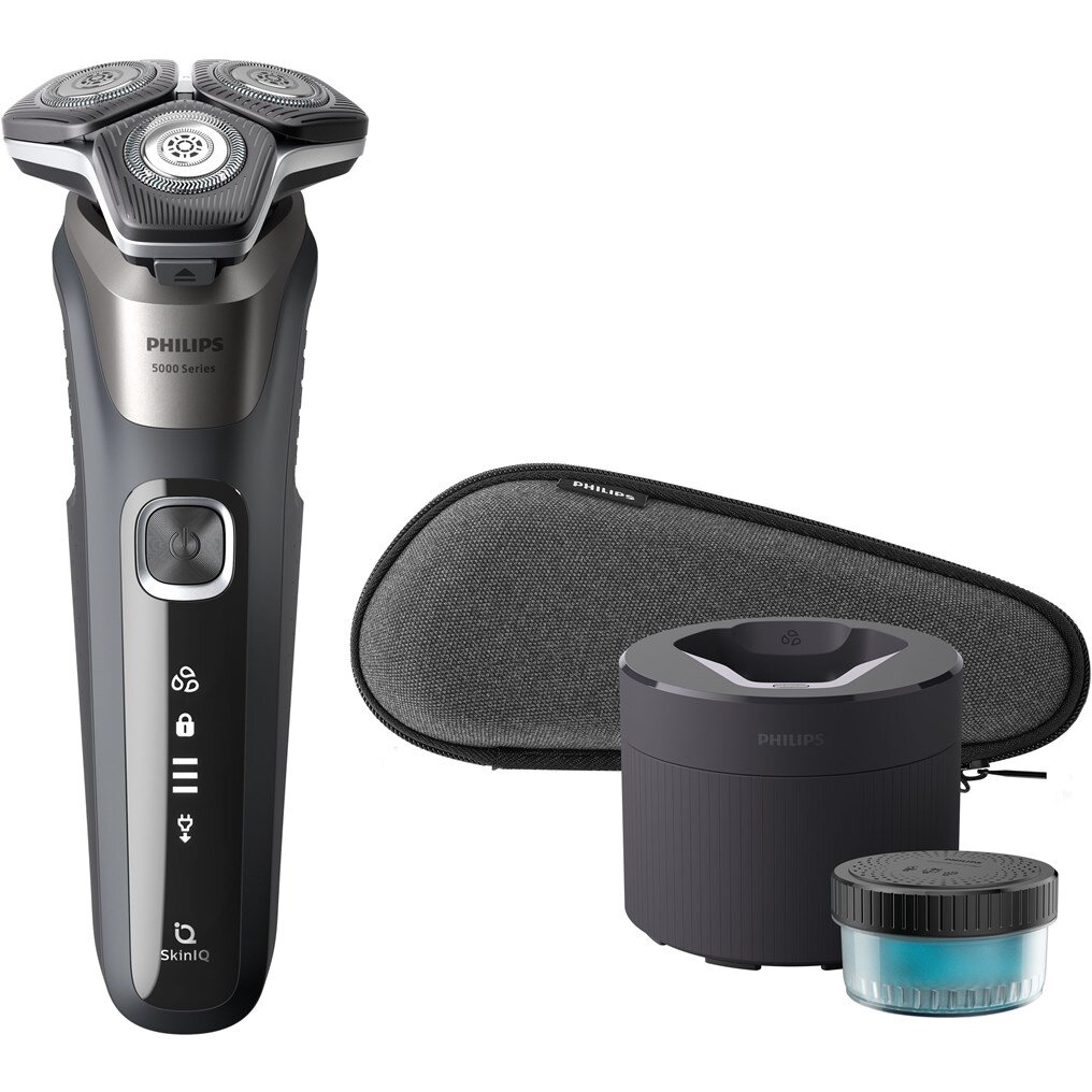  SHAVER Series 5000 S5887/50 Wet and dry electric shaver with 3 accessories
